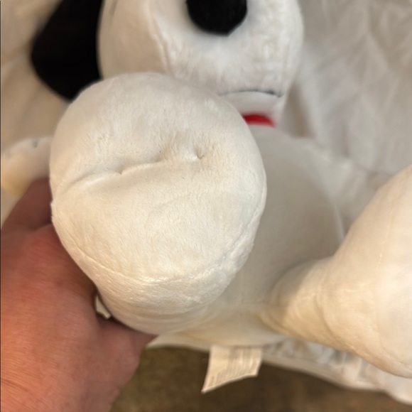 Classic White and Black Stuffed Snoopy Toy - Picture 5 of 13